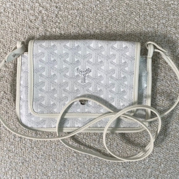 Authentic Goyard Goyradine Coated Canvas Plumet Bag - Picture 11 of 16